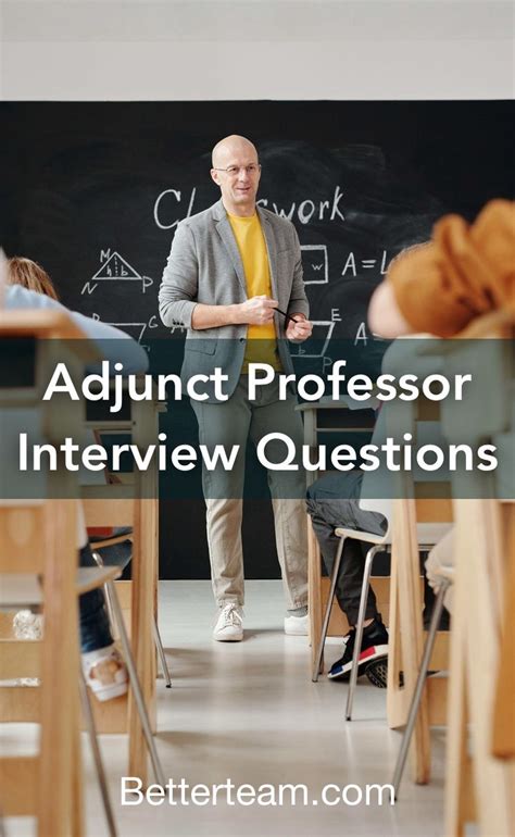 adjunct professor interview questions|higher ed interview questions.